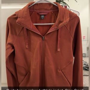 Athleta Rusty Brown Utility Jacket
